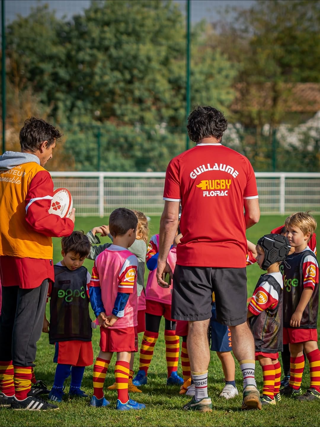 Le mercredi, place à l’école de rugby au Domaine de la Burthe de Floirac ! 🐝Crédit - N.BELLIER#-11