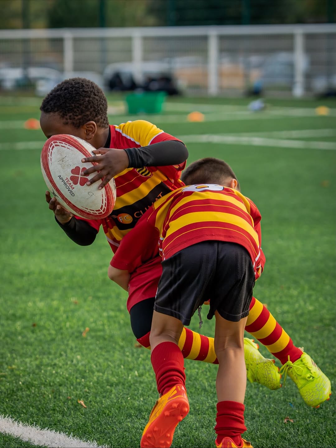 Le mercredi, place à l’école de rugby au Domaine de la Burthe de Floirac ! 🐝Crédit - N.BELLIER#-15