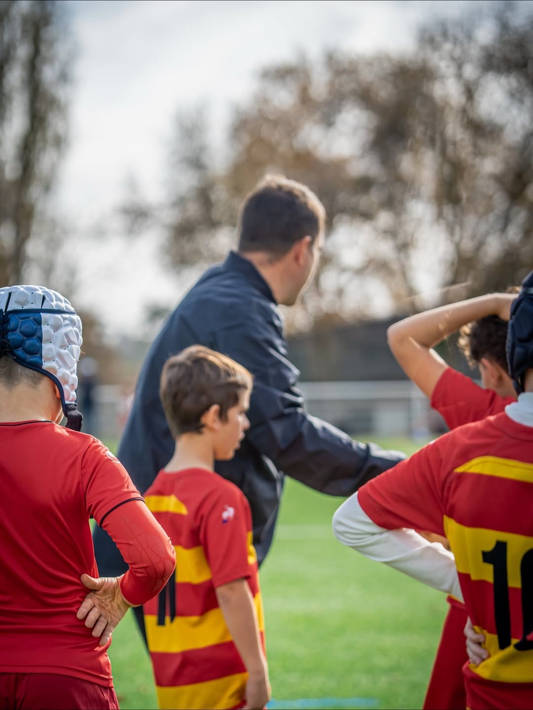 Le mercredi, place à l’école de rugby au Domaine de la Burthe de Floirac ! 🐝Crédit - N.BELLIER#-2