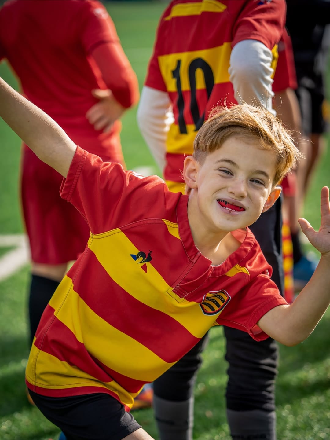 Le mercredi, place à l’école de rugby au Domaine de la Burthe de Floirac ! 🐝Crédit - N.BELLIER#-5