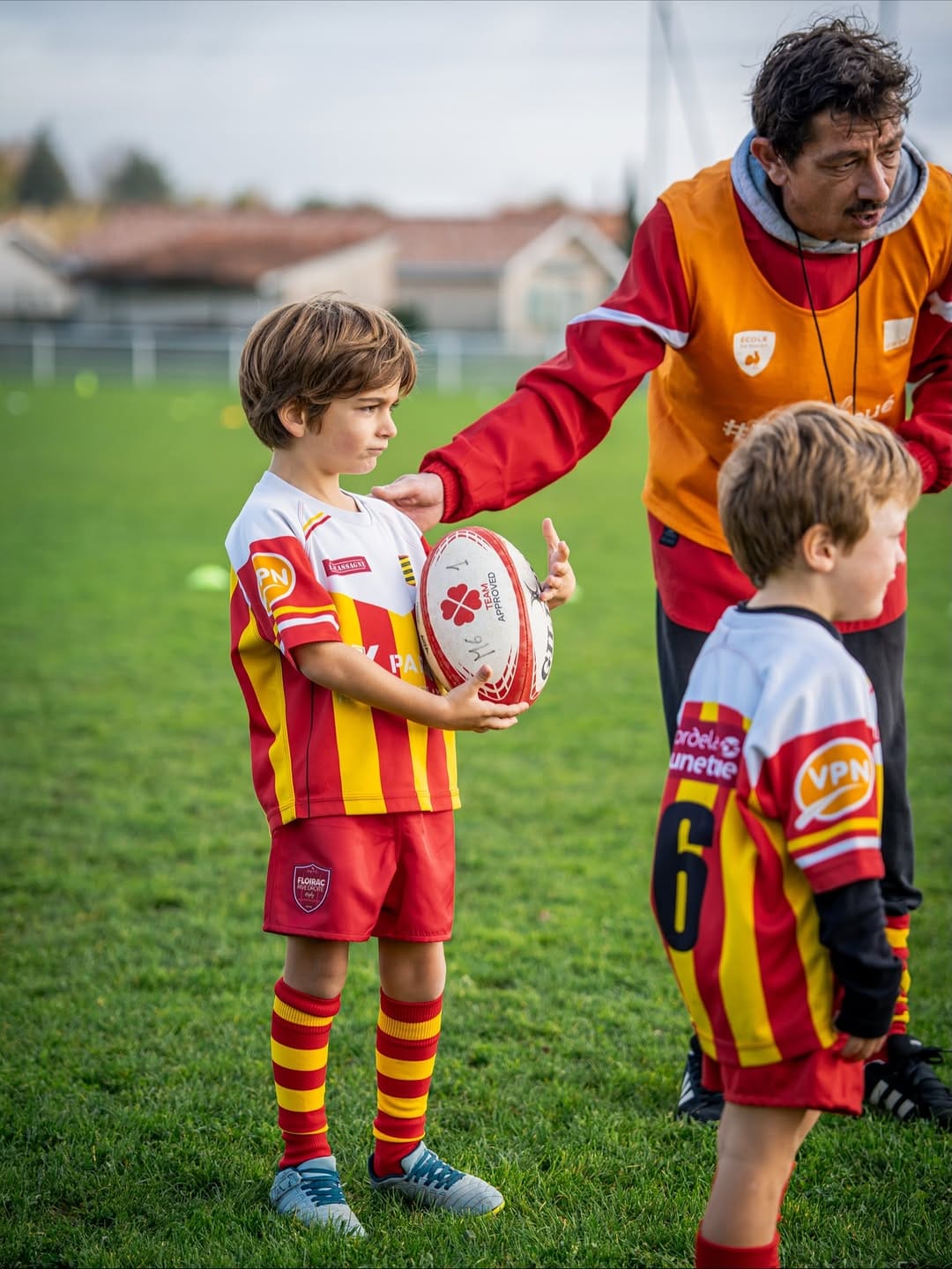 Le mercredi, place à l’école de rugby au Domaine de la Burthe de Floirac ! 🐝Crédit - N.BELLIER#-7
