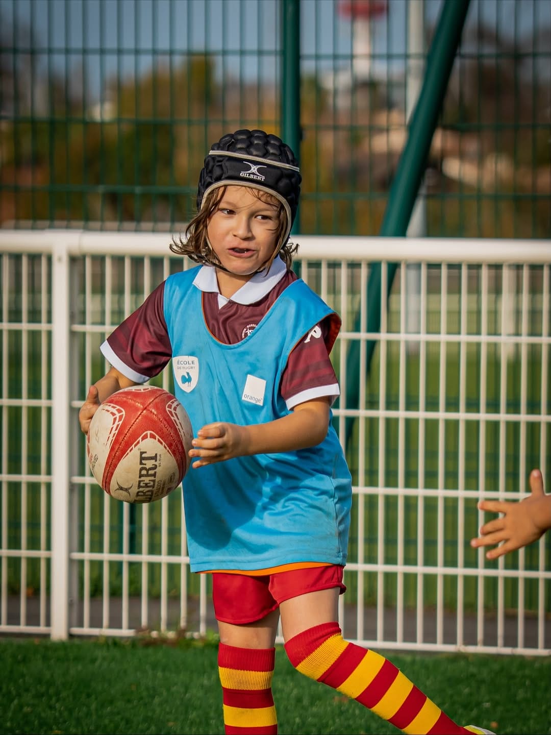 Le mercredi, place à l’école de rugby au Domaine de la Burthe de Floirac ! 🐝Crédit - N.BELLIER#-9