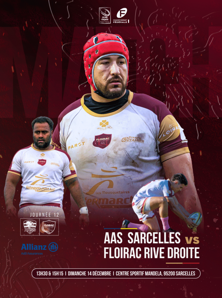 Lire la suite à propos de l’article Journée 12 vs AAS SARCELLES ❤️‍🔥
