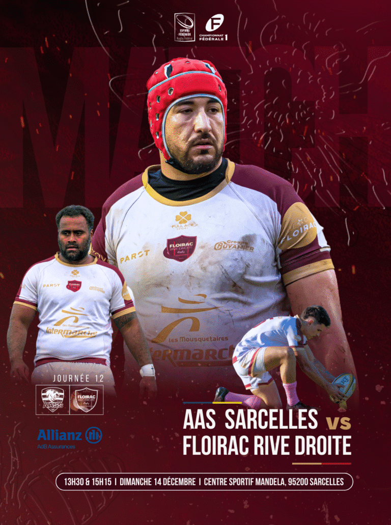 Lire la suite à propos de l’article Journée 12 vs AAS SARCELLES ❤️‍🔥