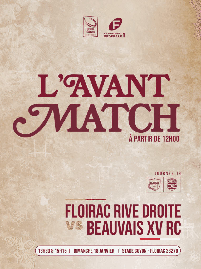 Lire la suite à propos de l’article L’AVANT-MATCH ❤️‍🔥