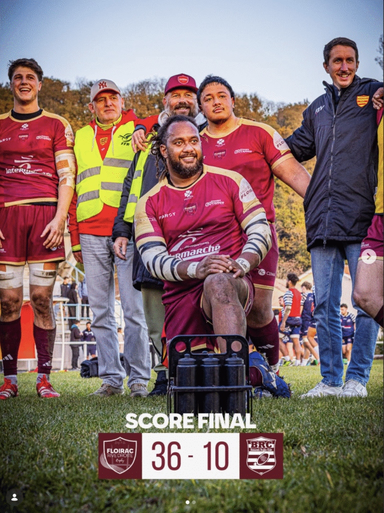 Lire la suite à propos de l’article ❤️‍🔥Victoire pour nos Seniors 36–10 et Espoirs 31–08,avec le point bonus 💪