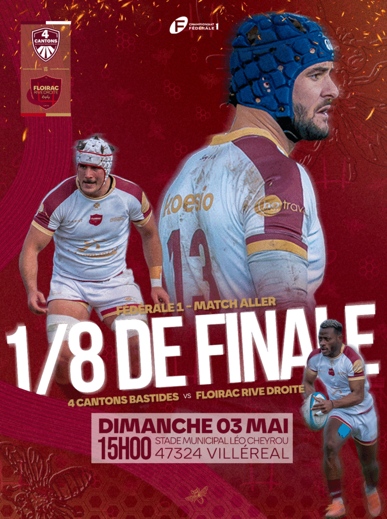 Lire la suite à propos de l’article 1/8 de finale – Match aller ❤️‍🔥Fédérale 1