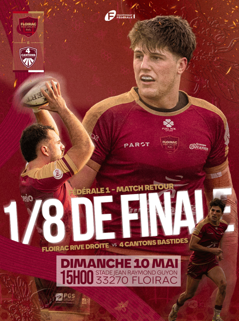 Lire la suite à propos de l’article 1/8 de finale – Match retour ❤️‍🔥Fédérale 1